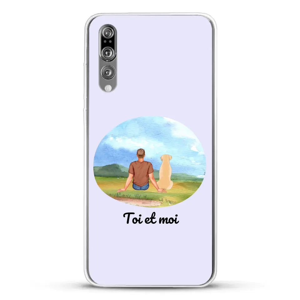 Toi et moi - Coque de téléphone personnalisée