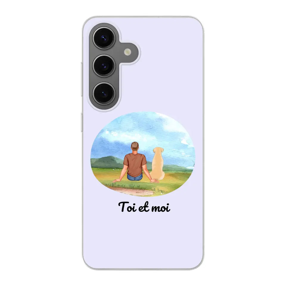 Toi et moi - Coque de téléphone personnalisée