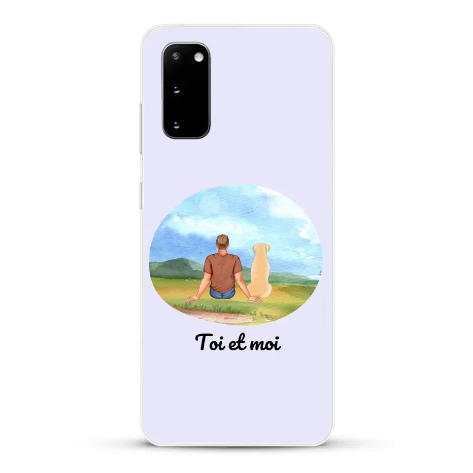 Toi et moi - Coque de téléphone personnalisée