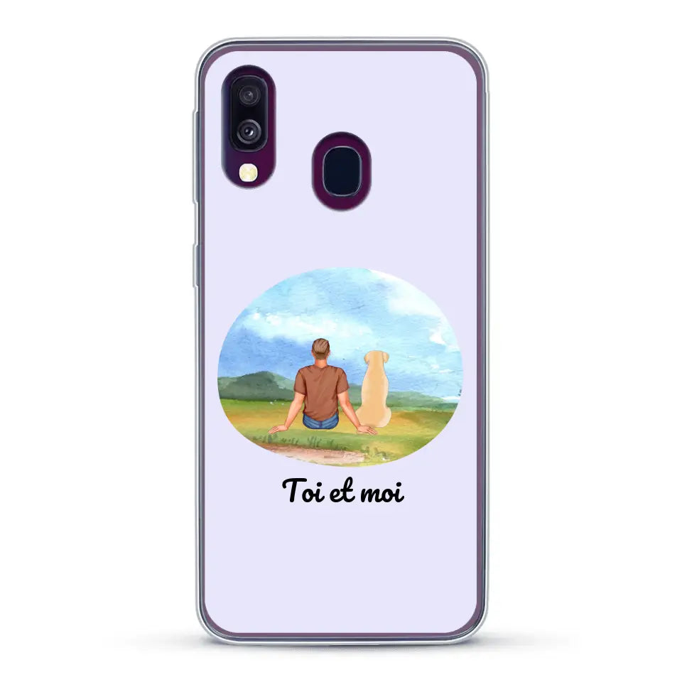 Toi et moi - Coque de téléphone personnalisée