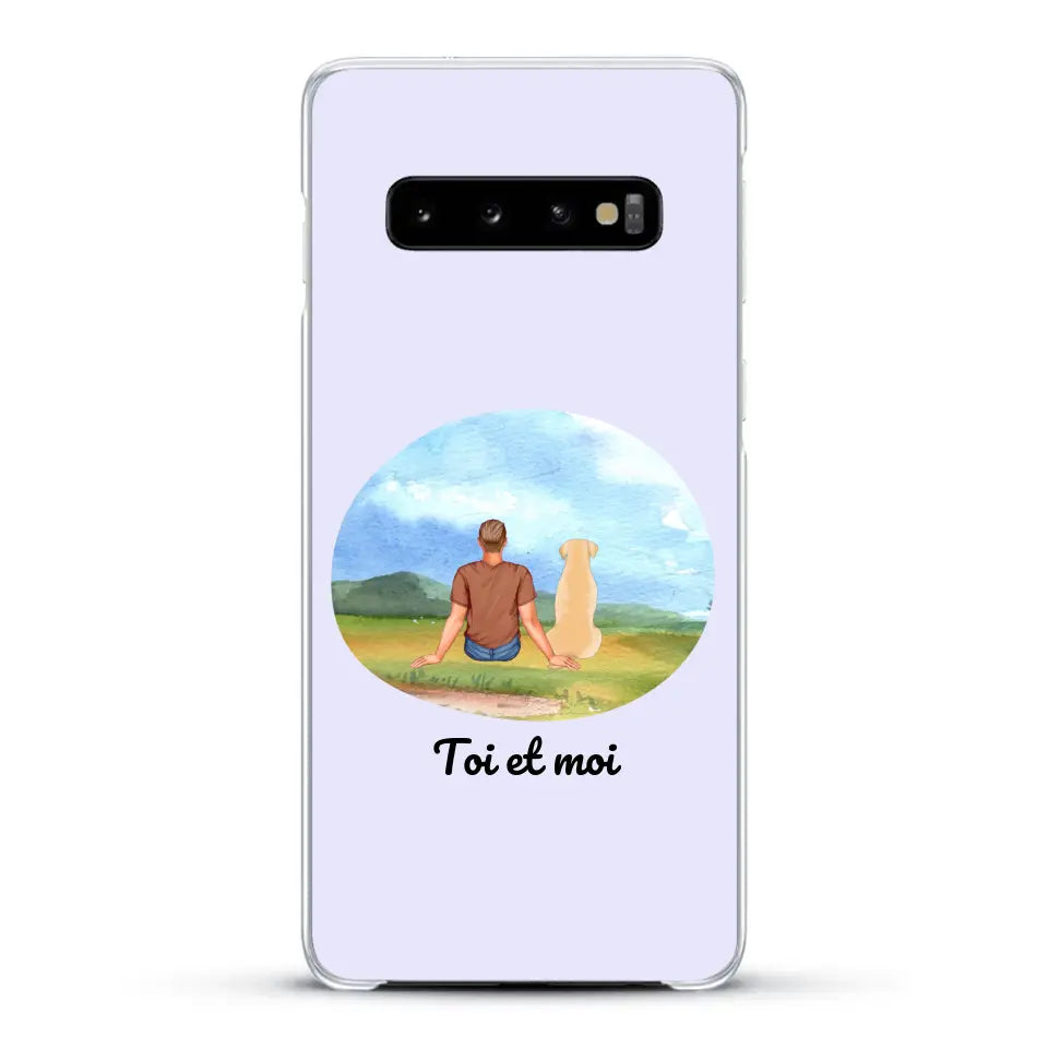 Toi et moi - Coque de téléphone personnalisée