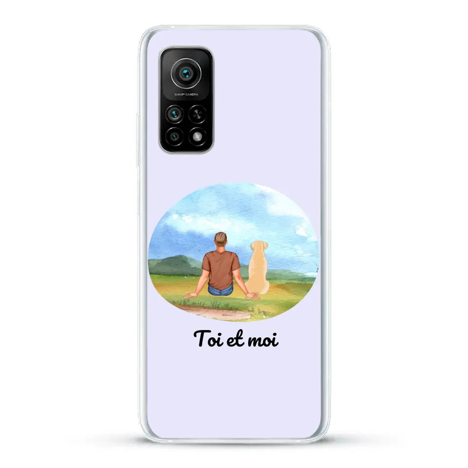 Toi et moi - Coque de téléphone personnalisée