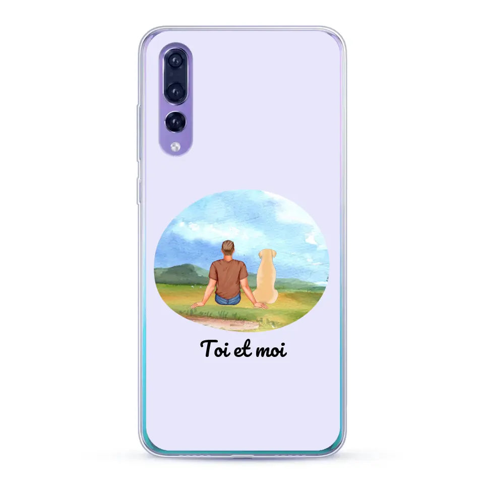 Toi et moi - Coque de téléphone personnalisée