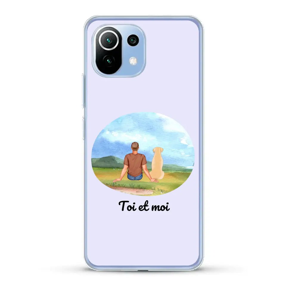 Toi et moi - Coque de téléphone personnalisée