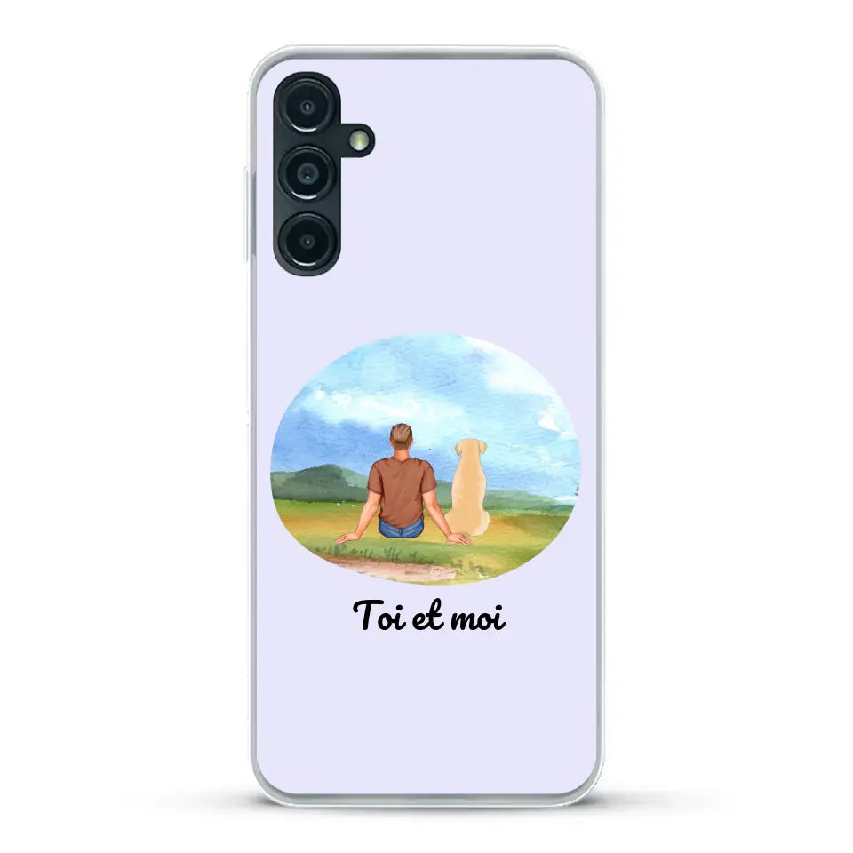 Toi et moi - Coque de téléphone personnalisée