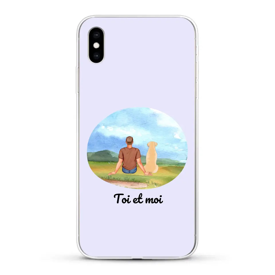 Toi et moi - Coque de téléphone personnalisée