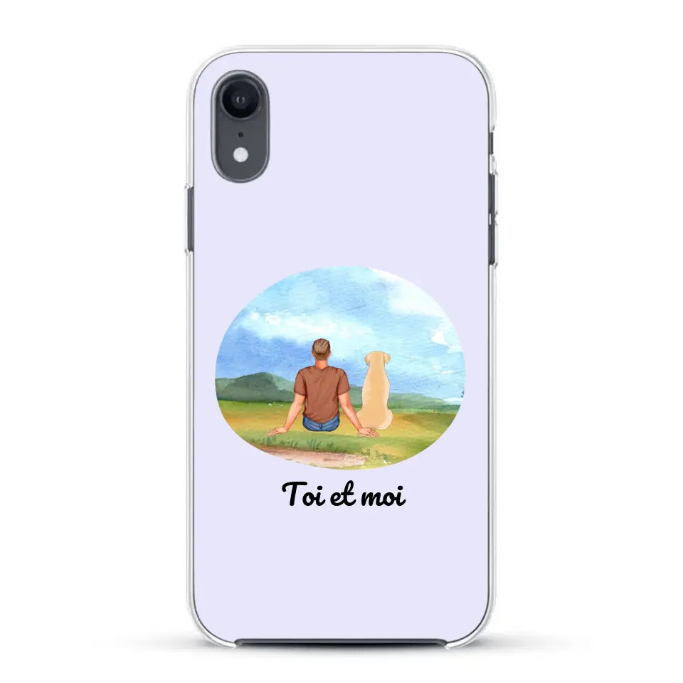 Toi et moi - Coque de téléphone personnalisée