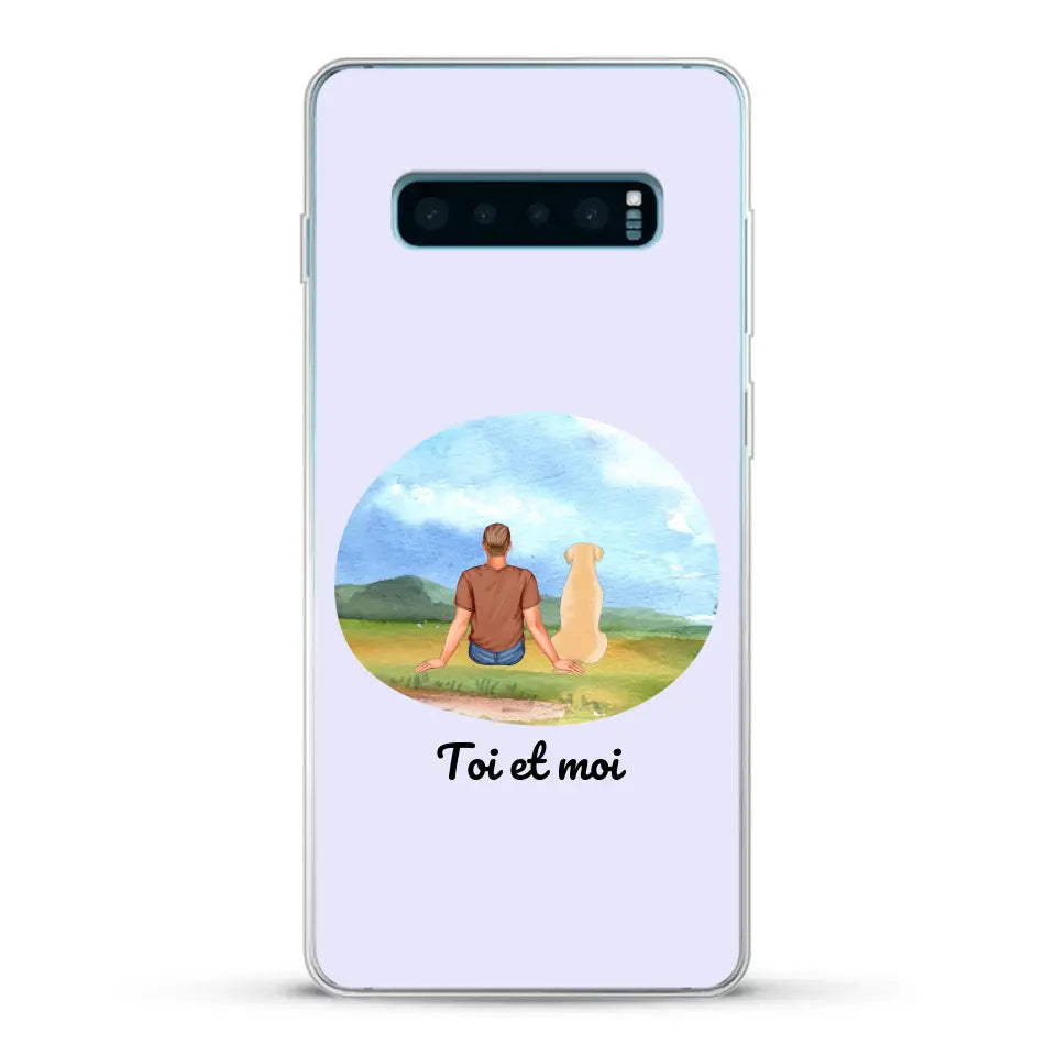 Toi et moi - Coque de téléphone personnalisée