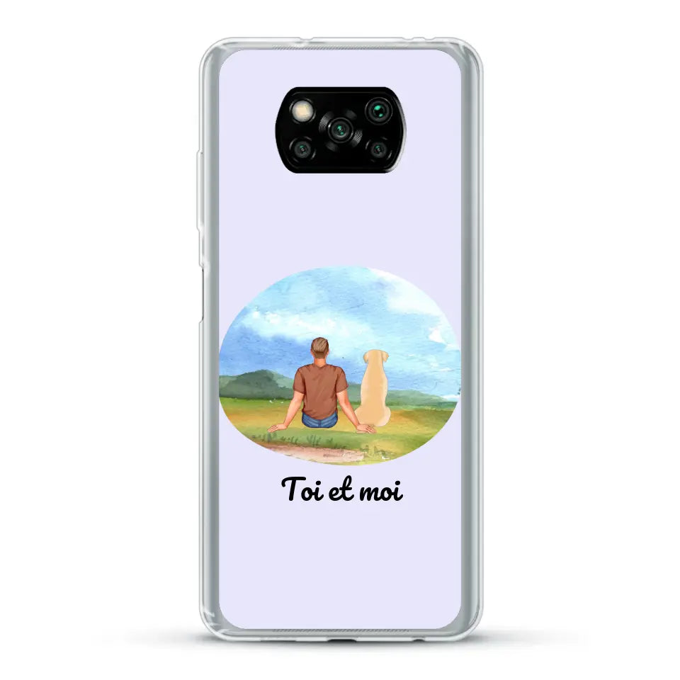 Toi et moi - Coque de téléphone personnalisée