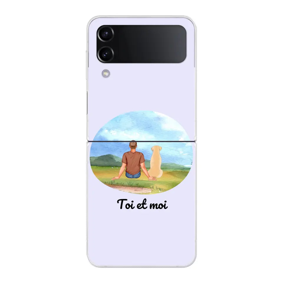 Toi et moi - Coque de téléphone personnalisée