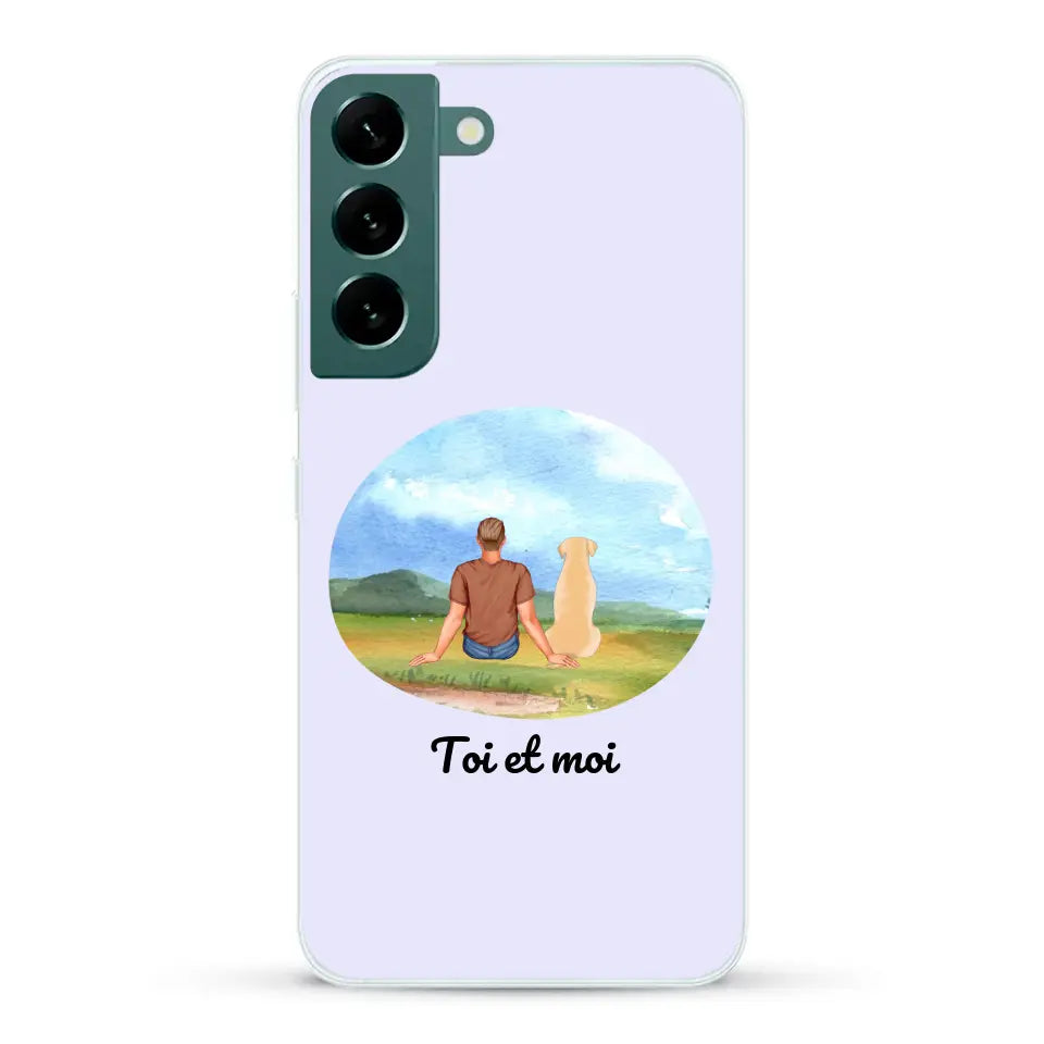 Toi et moi - Coque de téléphone personnalisée