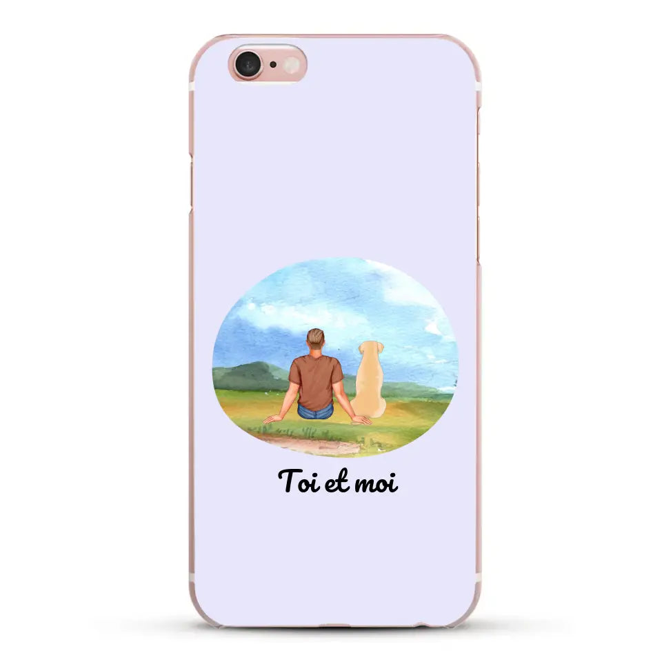 Toi et moi - Coque de téléphone personnalisée