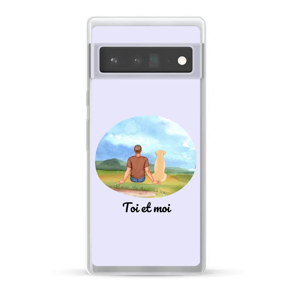 Toi et moi - Coque de téléphone personnalisée