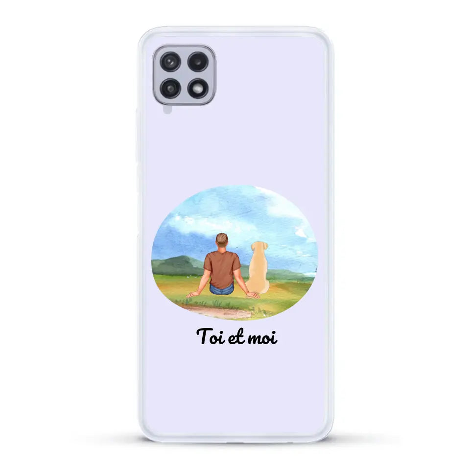 Toi et moi - Coque de téléphone personnalisée