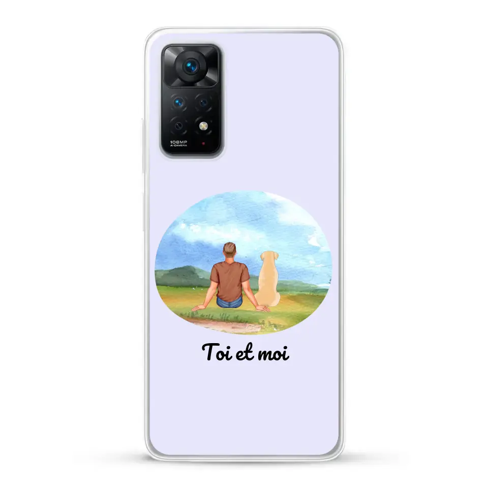 Toi et moi - Coque de téléphone personnalisée