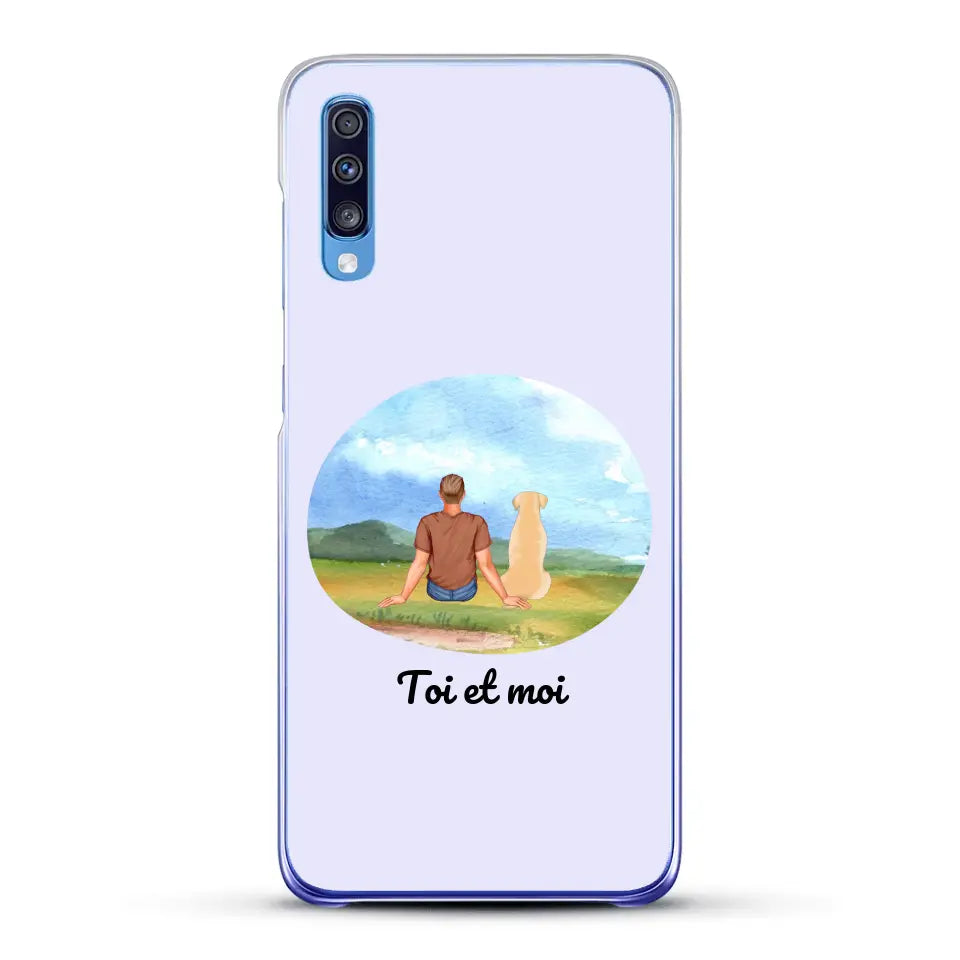 Toi et moi - Coque de téléphone personnalisée