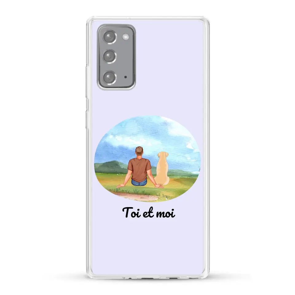 Toi et moi - Coque de téléphone personnalisée