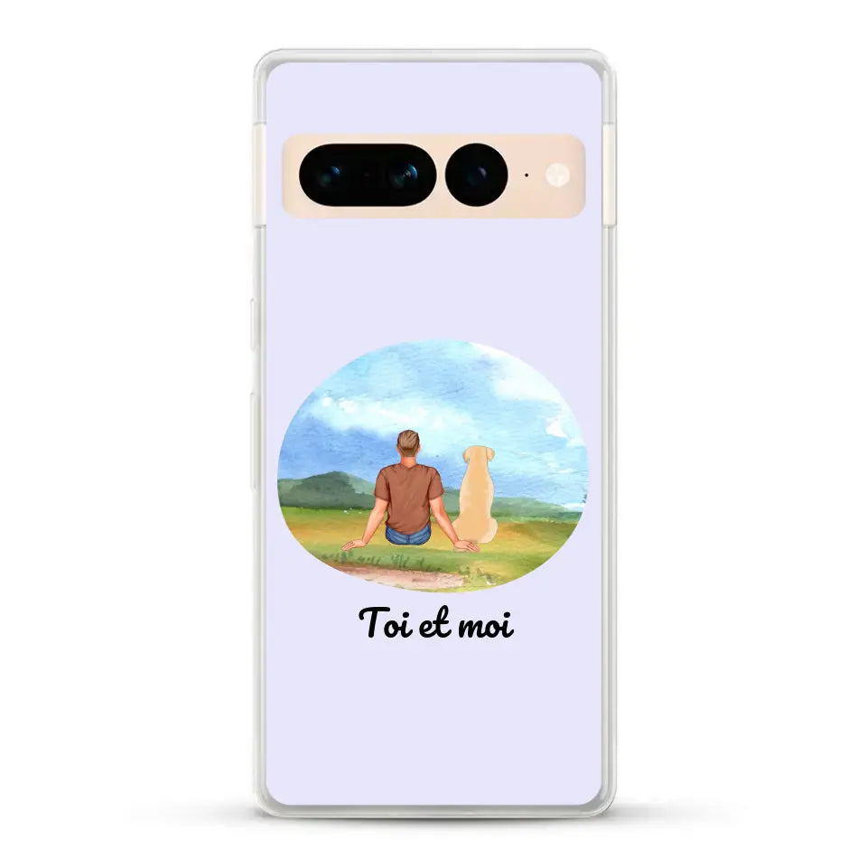 Toi et moi - Coque de téléphone personnalisée