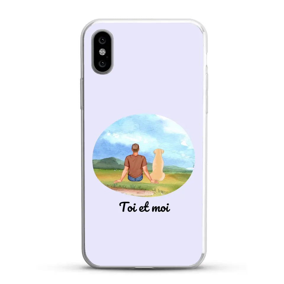 Toi et moi - Coque de téléphone personnalisée