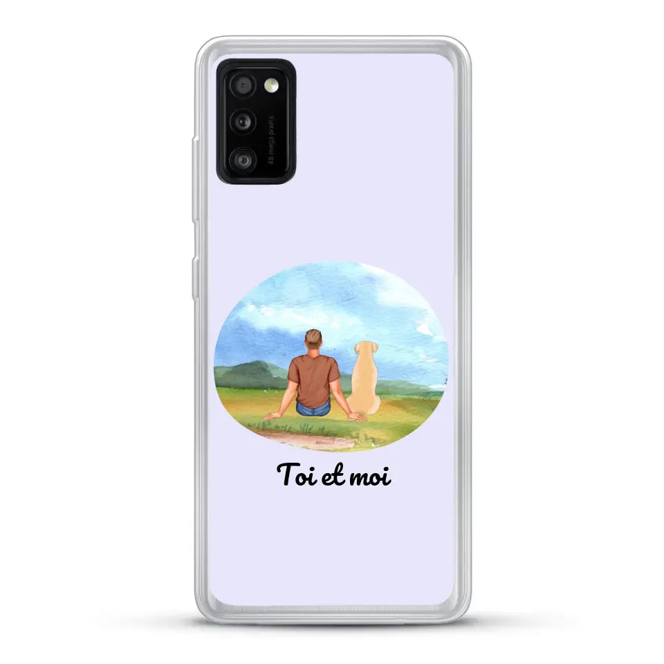 Toi et moi - Coque de téléphone personnalisée