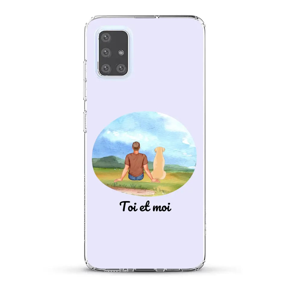 Toi et moi - Coque de téléphone personnalisée