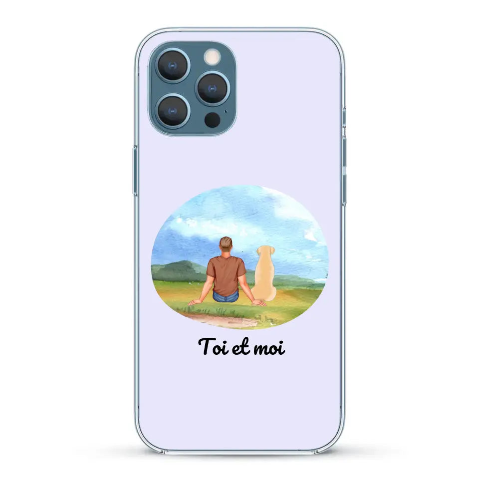 Toi et moi - Coque de téléphone personnalisée