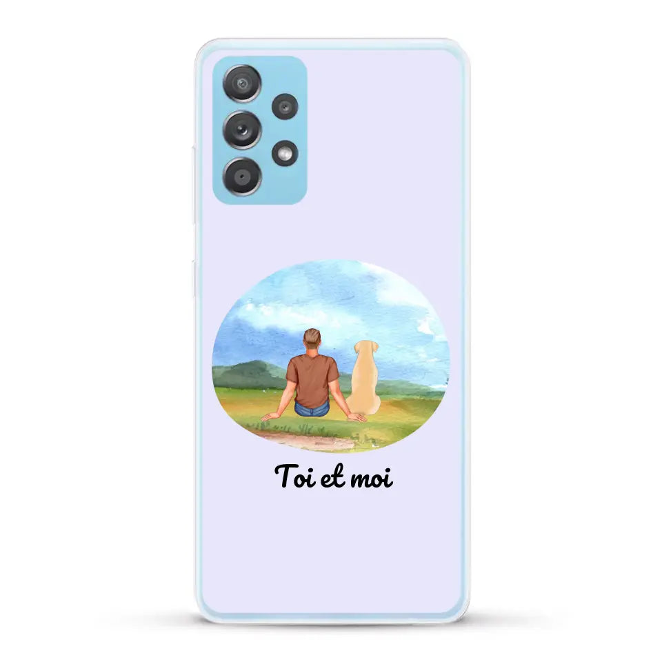 Toi et moi - Coque de téléphone personnalisée