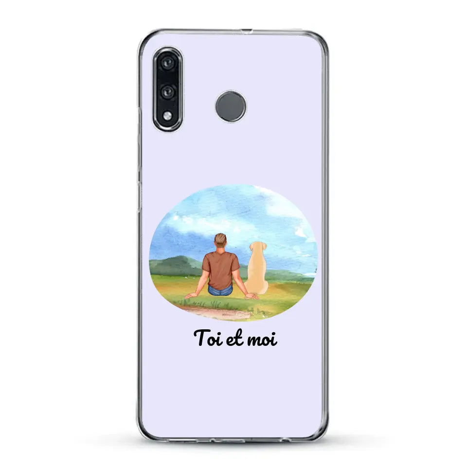 Toi et moi - Coque de téléphone personnalisée