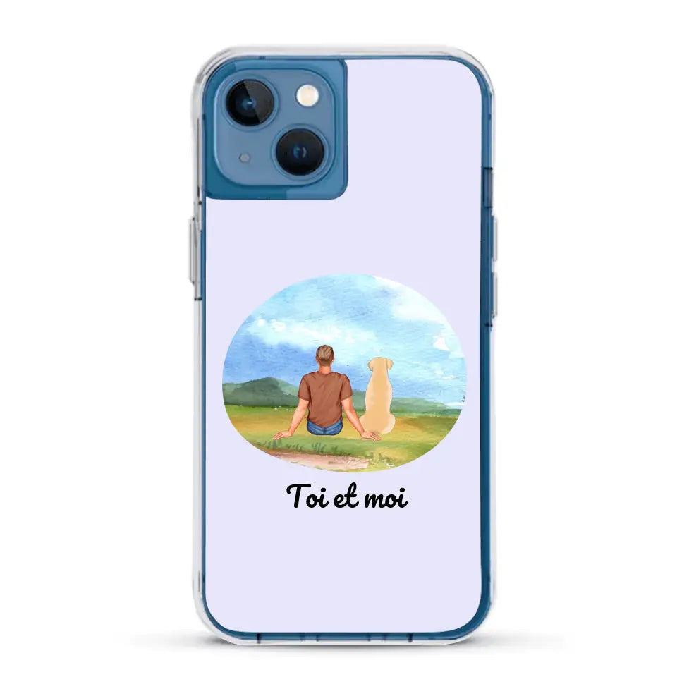 Toi et moi - Coque de téléphone personnalisée