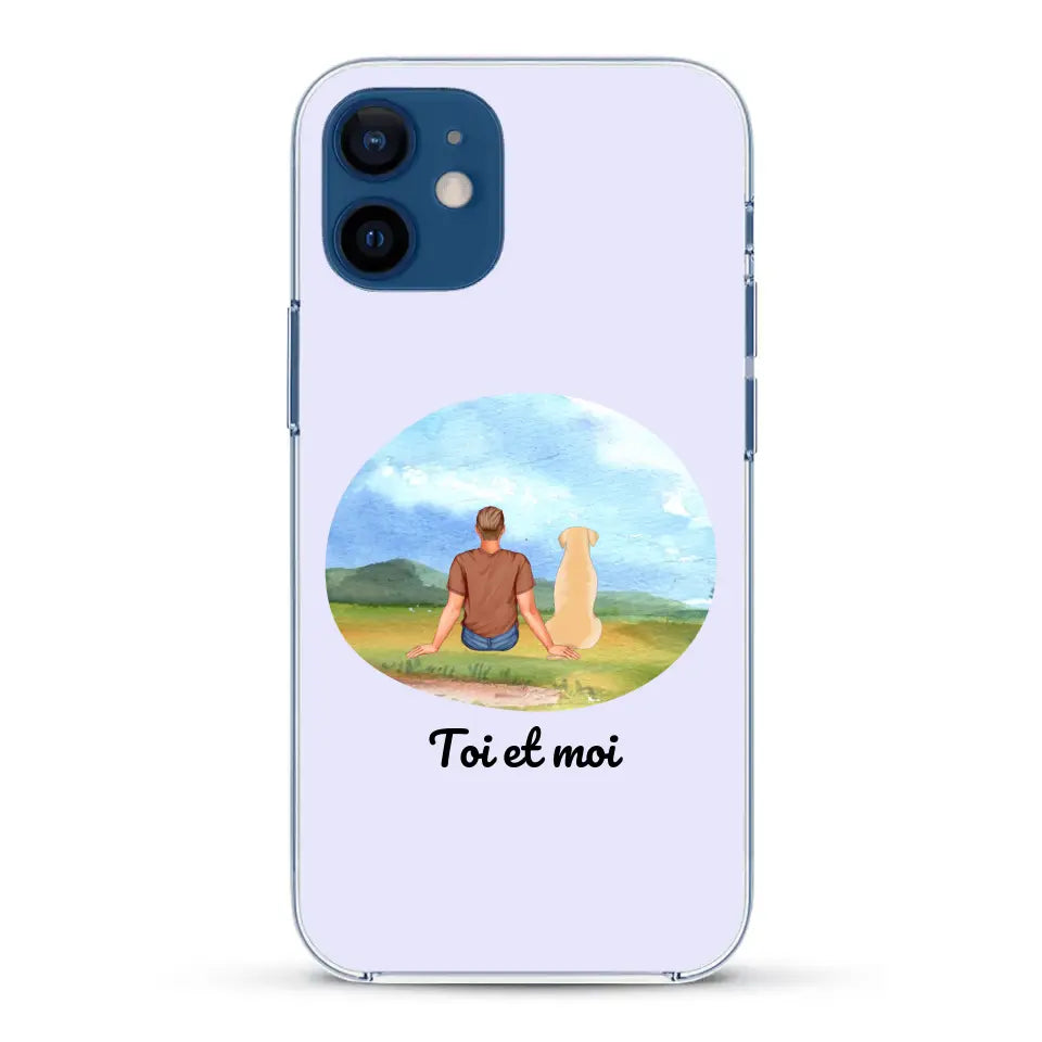 Toi et moi - Coque de téléphone personnalisée