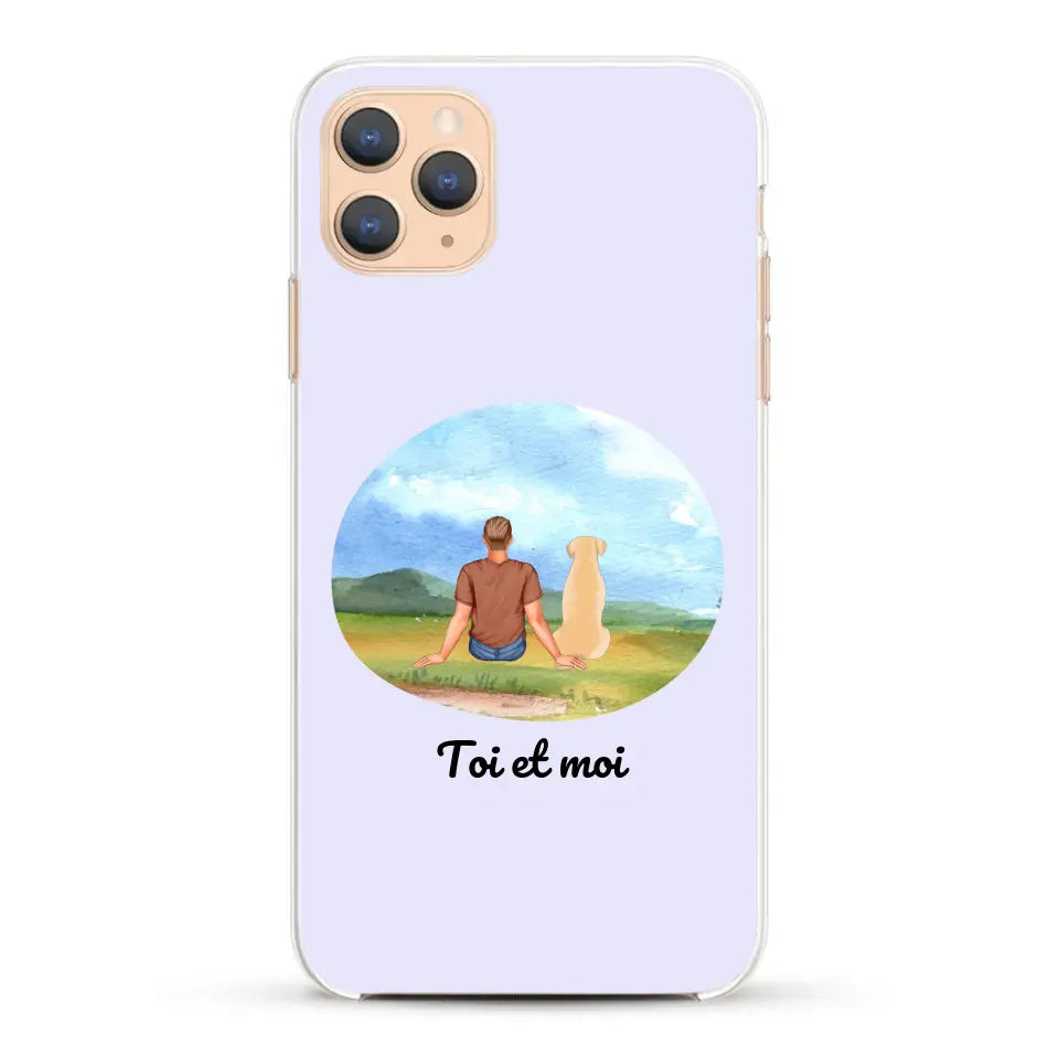 Toi et moi - Coque de téléphone personnalisée