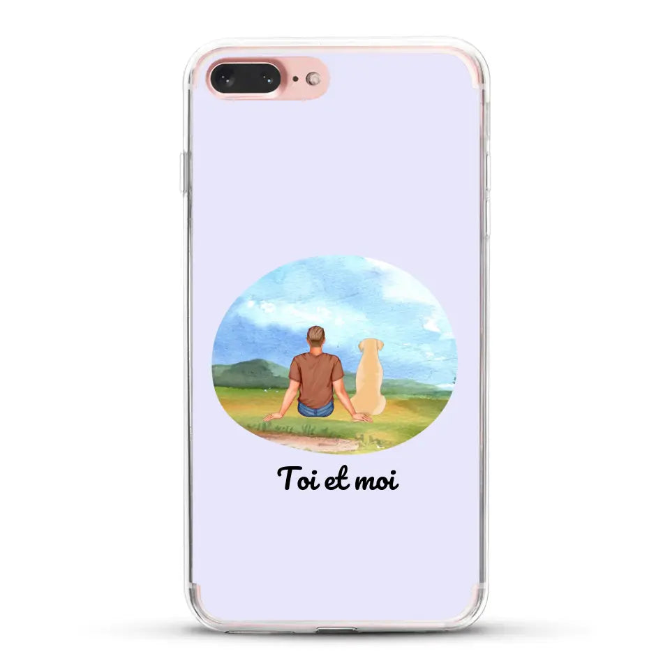 Toi et moi - Coque de téléphone personnalisée