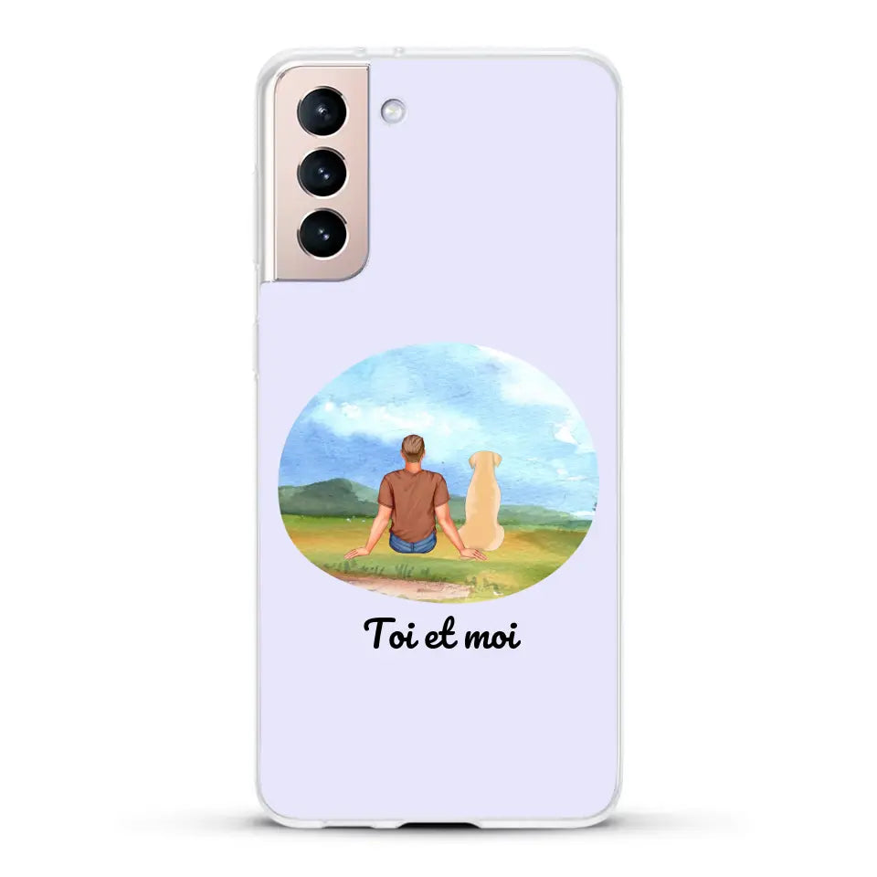 Toi et moi - Coque de téléphone personnalisée