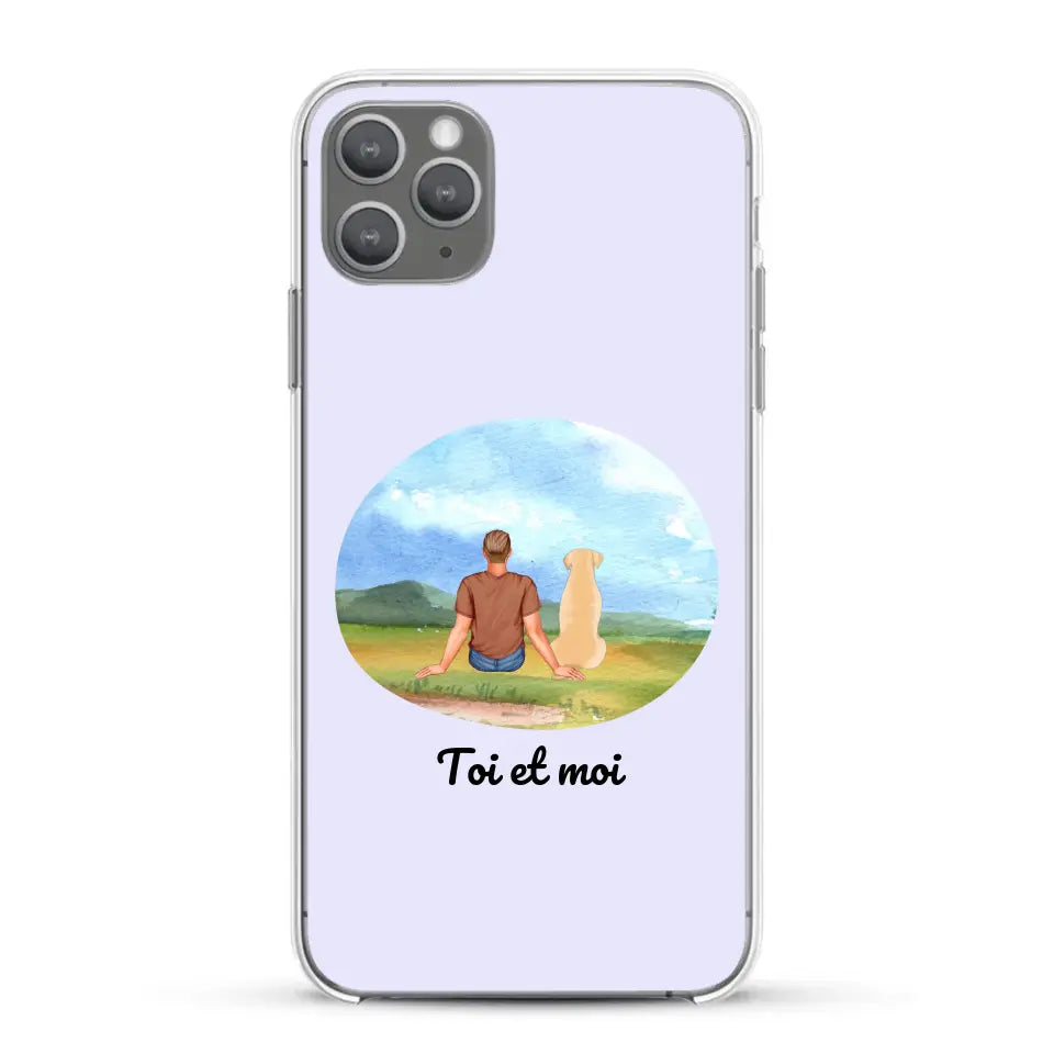 Toi et moi - Coque de téléphone personnalisée