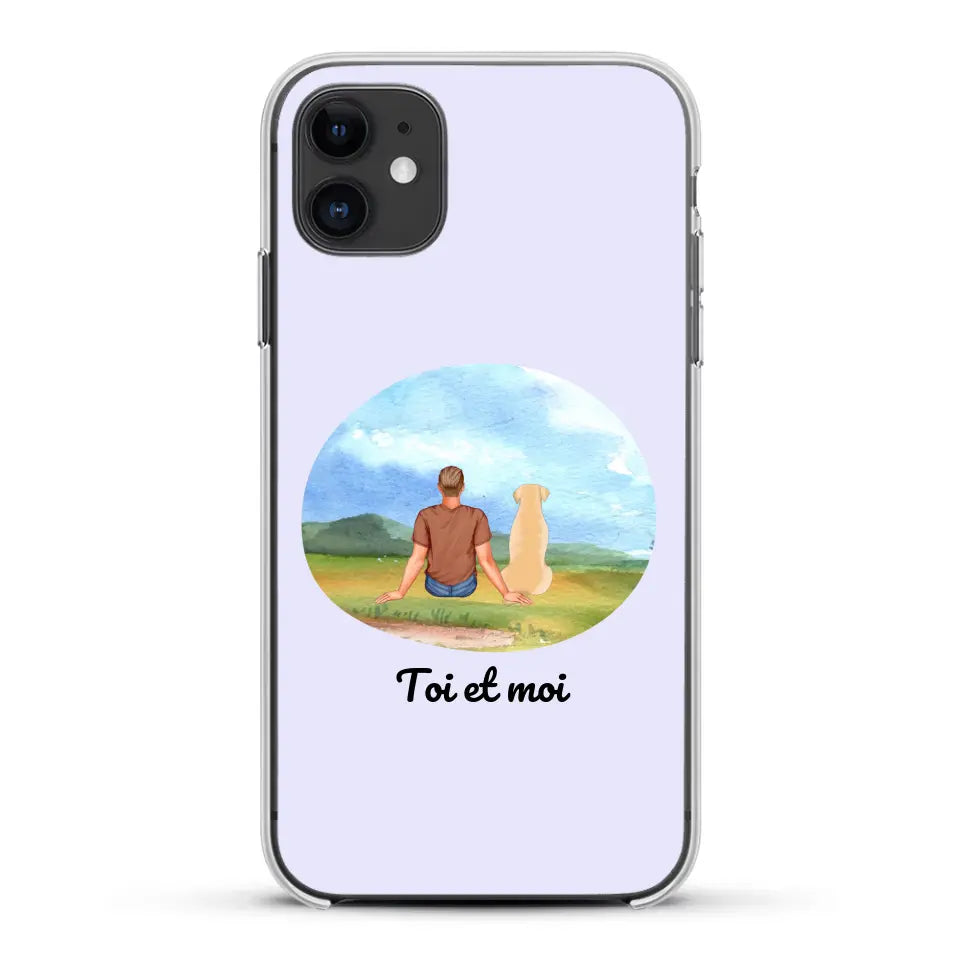 Toi et moi - Coque de téléphone personnalisée