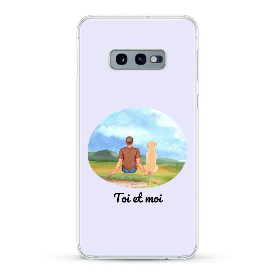 Toi et moi - Coque de téléphone personnalisée