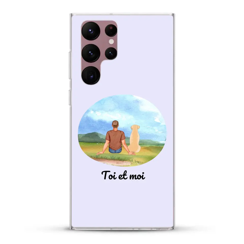 Toi et moi - Coque de téléphone personnalisée