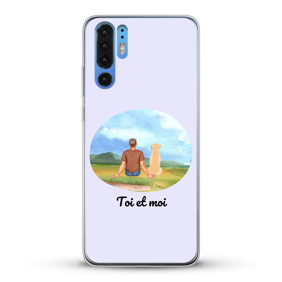 Toi et moi - Coque de téléphone personnalisée