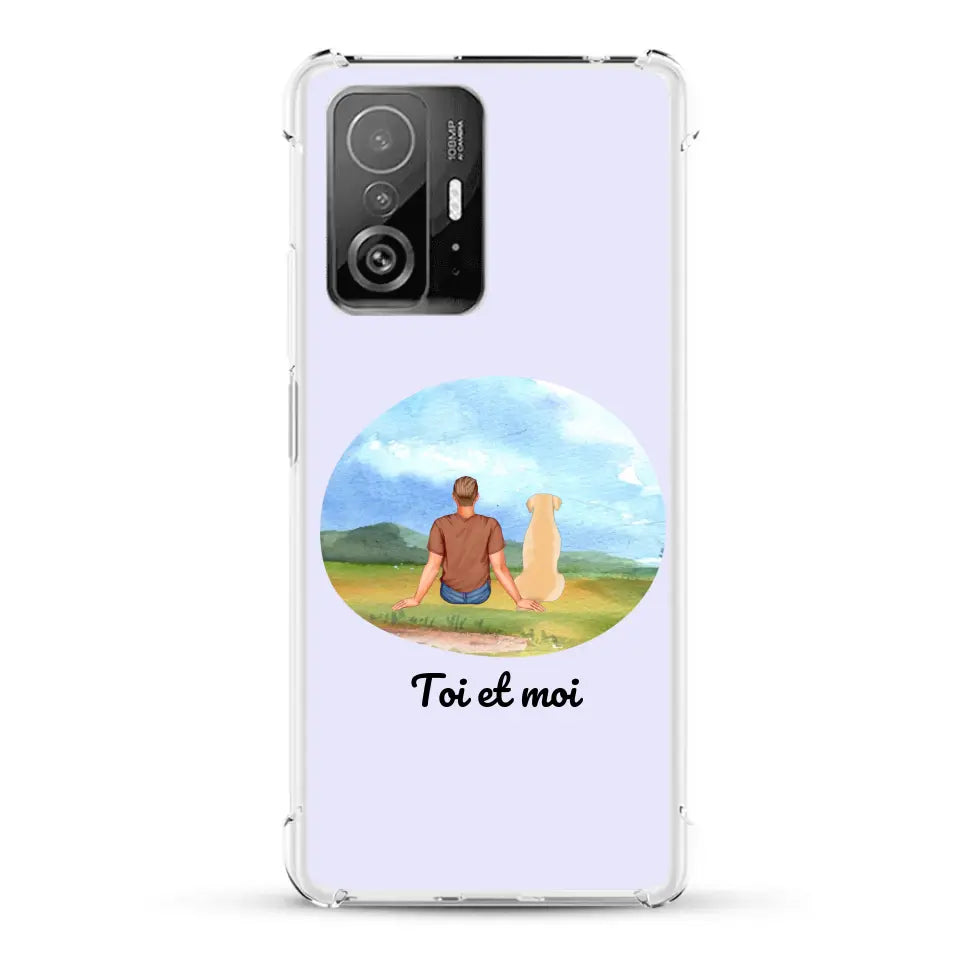 Toi et moi - Coque de téléphone personnalisée