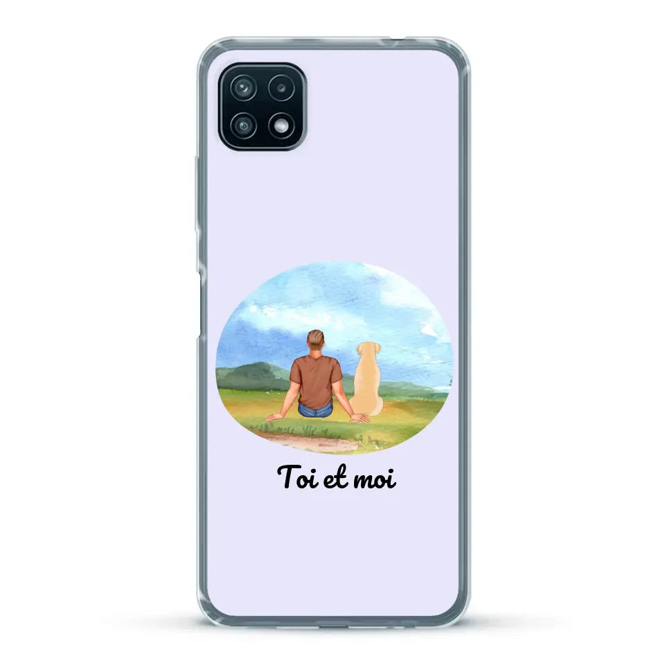 Toi et moi - Coque de téléphone personnalisée