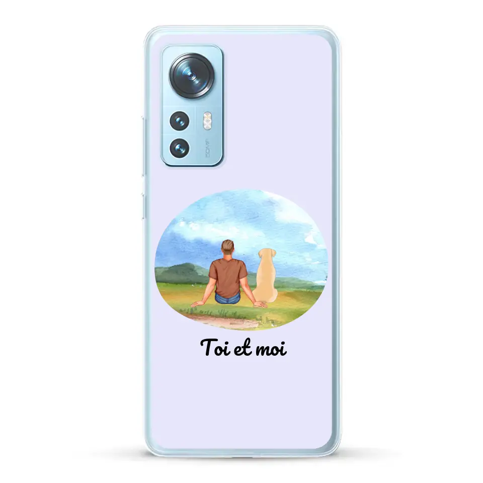 Toi et moi - Coque de téléphone personnalisée