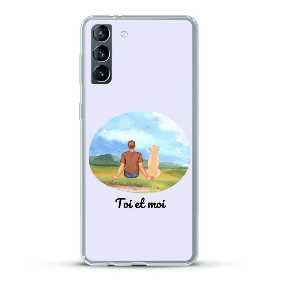 Toi et moi - Coque de téléphone personnalisée