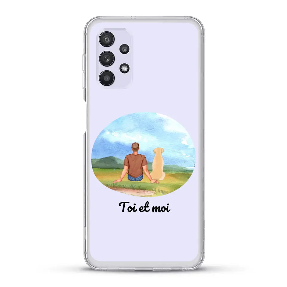 Toi et moi - Coque de téléphone personnalisée