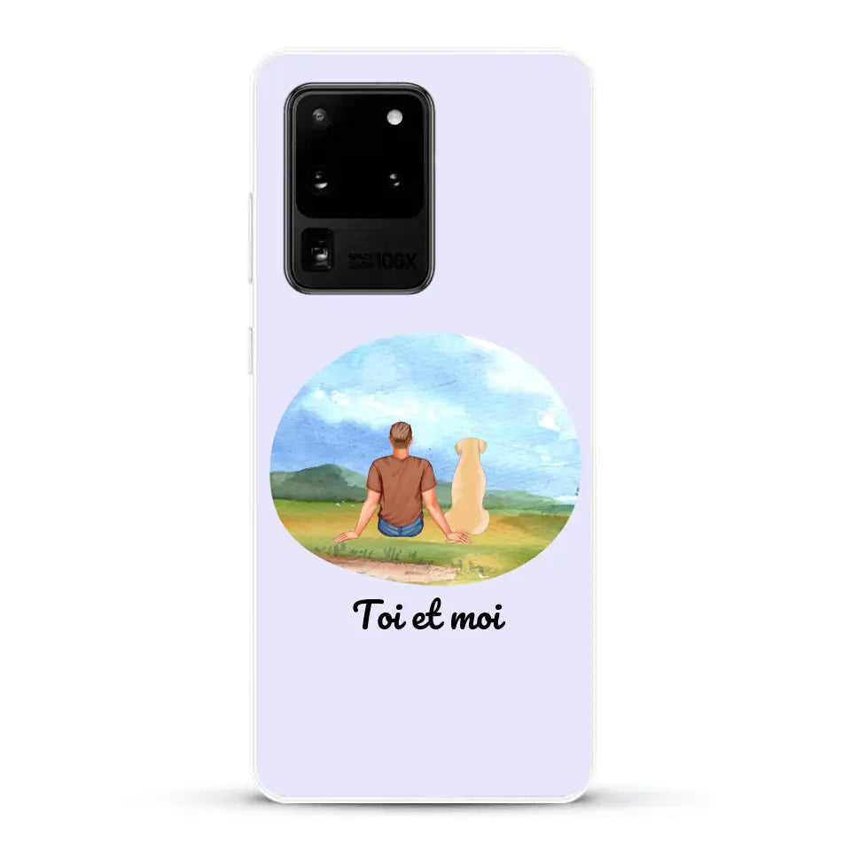 Toi et moi - Coque de téléphone personnalisée