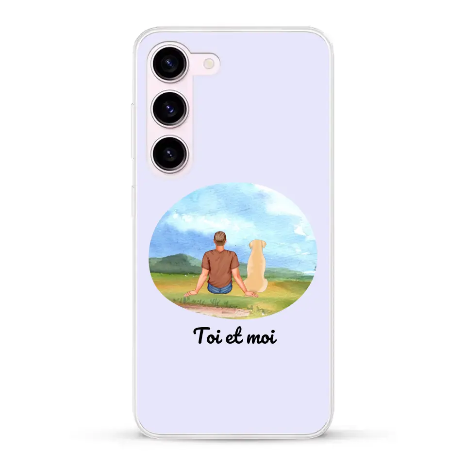 Toi et moi - Coque de téléphone personnalisée