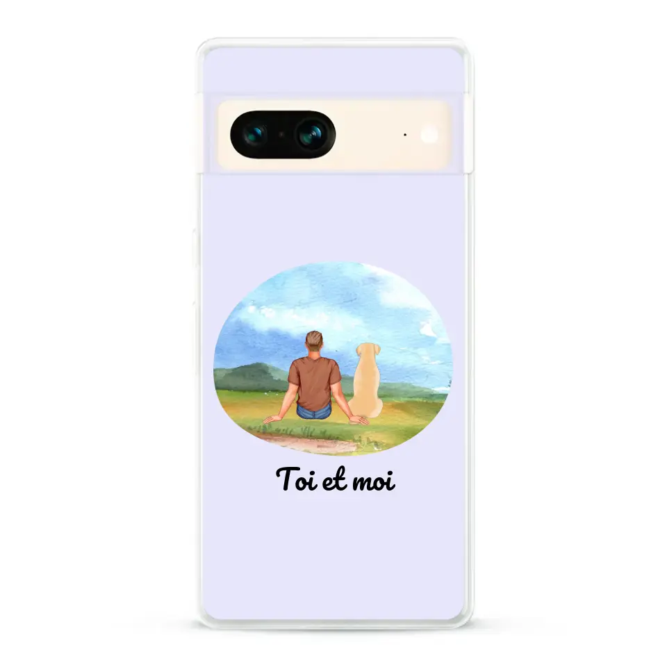 Toi et moi - Coque de téléphone personnalisée