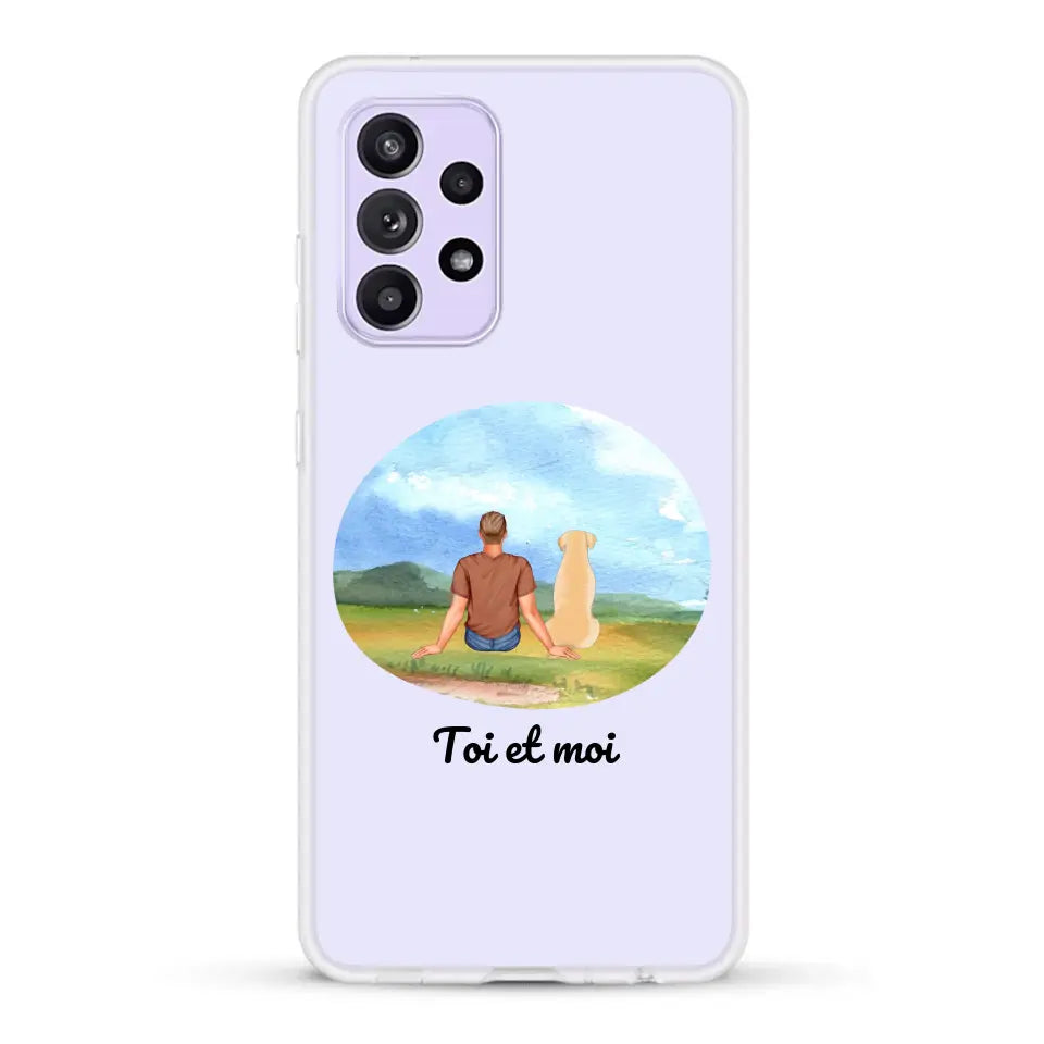 Toi et moi - Coque de téléphone personnalisée