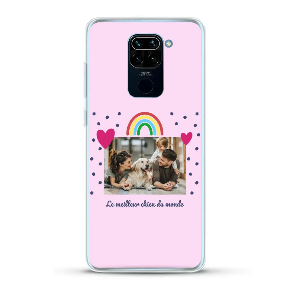 Photo vignette arc-en-ciel - Coque de téléphone personnalisée