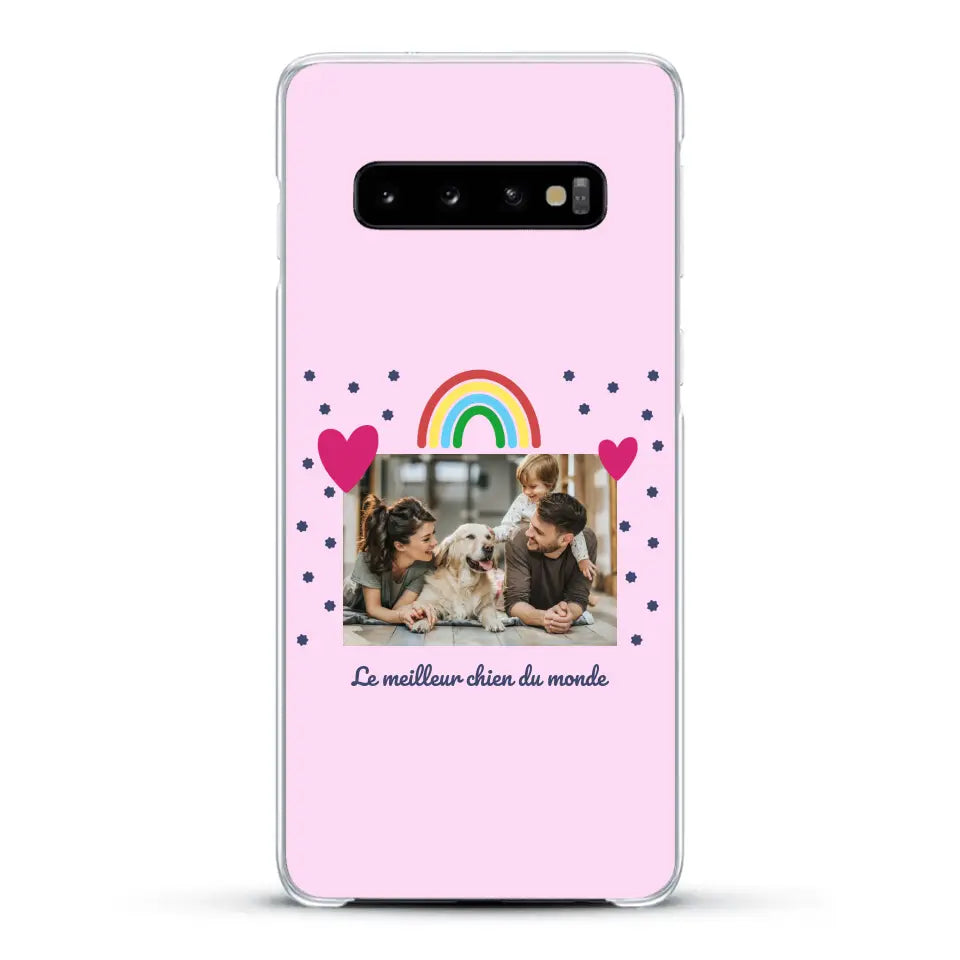 Photo vignette arc-en-ciel - Coque de téléphone personnalisée