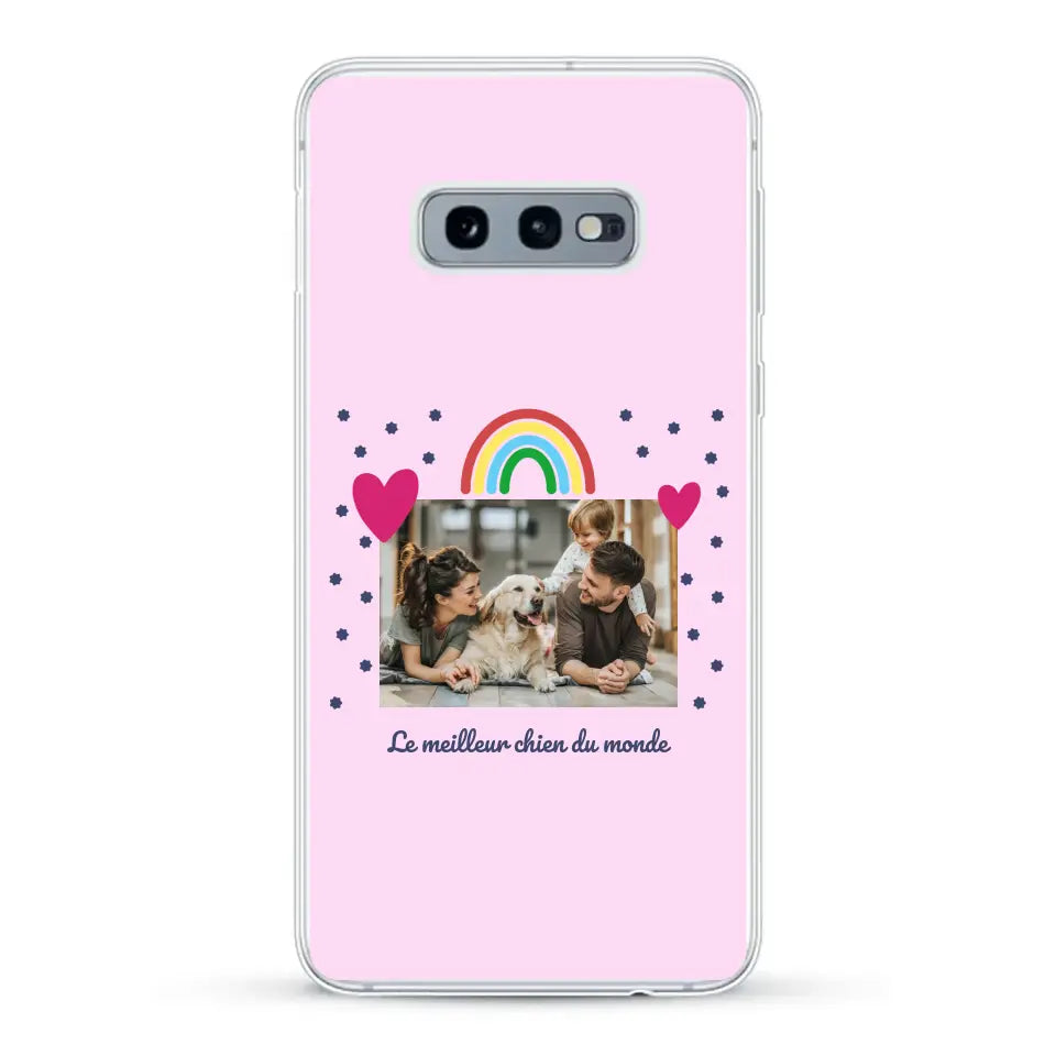 Photo vignette arc-en-ciel - Coque de téléphone personnalisée